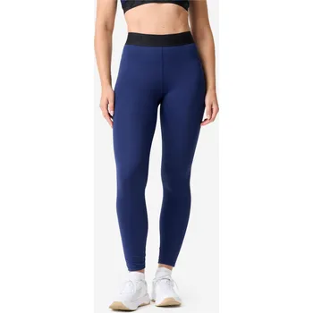Dámské legíny DOMYOS Dámské tréninkové legíny s pružným pasem XS - Š26 D30 MODRÁ