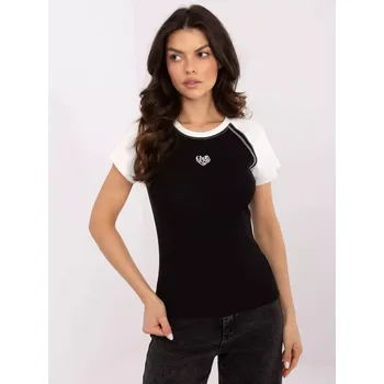 Dámské tričko NM TS Tričko V7940.17 černé a bílé jedna velikost