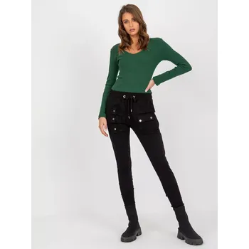 EM DR ES 21 593 teplákové kalhoty.43P černá S