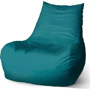 Sedací pytel Sedací vak Bean Zelenomodrá - Sablio - 60 x 70 x 70 cm