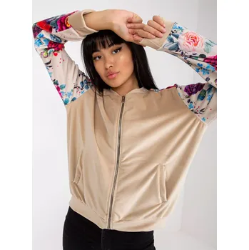 Dámská mikina Mikina RV BL 8235.38 béžová S/M