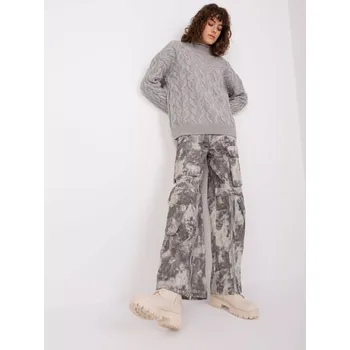 Dámský svetr BA SW 8038 jumper.28P šedá jedna velikost