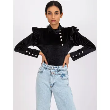 Dámská košile Halenka DHJ BZ 6533A.44P černá jedna velikost