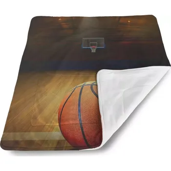 Dětská deka Sablio Dětská deka pro miminko Basketball - 80x100 cm