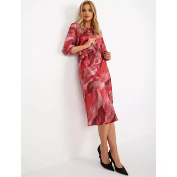 Dámské šaty LK SK 509018 šaty.77 kaštanová L/XL