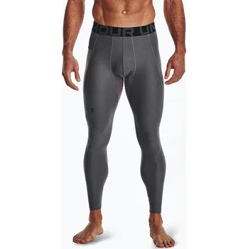 Dámské legíny Pánské fitness legíny Under Armour HeatGear carbon heather/black