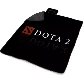 deka Sablio Plážová deka DOTA 2 Černá: 200x140 cm