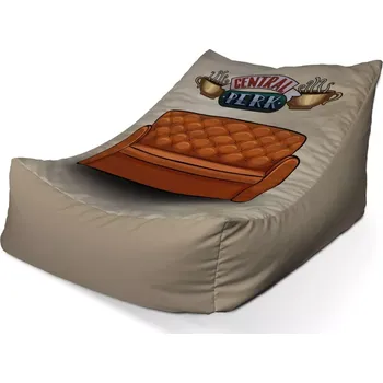 Sedací pytel Sablio Sedací vak Lounge Seriál přátelé CENTRAL PERK Gauč - 80 x 95 x 50 cm