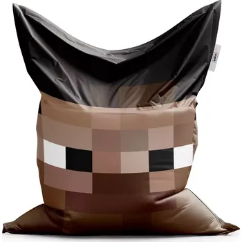 Sedací pytel Sedací vak Classic Blocks Obličej - Sablio - 150x100 cm