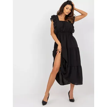 Dámské šaty DHJ SK 8352 šaty.04 černá jedna velikost