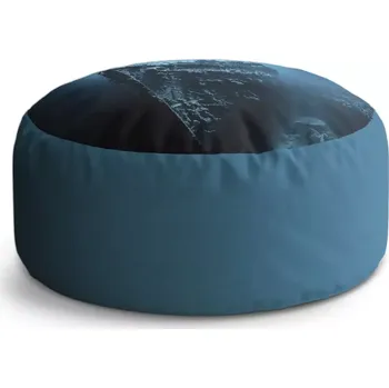 Taburet Sablio Taburet Circle Vrak lodi na dně moře: 38x48 cm