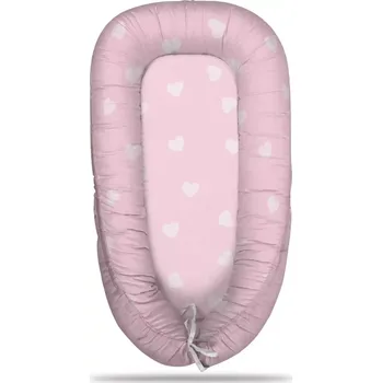 Hnízdečko pro miminko Sablio Hnízdečko pro miminko Růžová srdíčka
