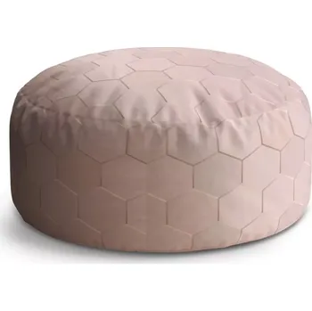 Taburet Sablio Kulatý taburet Circle Rose gold: 38x48 cm - Sablio