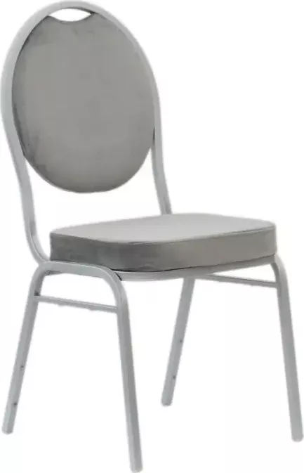 Rozměry židle: Výška opěradla: 92 cm Výška k sedáku: 47 cm Hloubka sedáku: 40 cm Celková šířka: 44 cm Tloušťka sedáku: 5 cm Vlastnosti rámu: Ocelový profil: 20 × 20 × 1,0 mm Barva: Stříbrná Povrchová úprava: Práškové lakování Dodatečné s