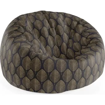 Sedací pytel Sablio Sedací vak Cocoon Zlaté listy - 115 x 75 cm x 45 cm - Sablio