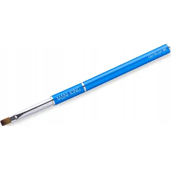 Kosmetický štětec Štětec na gel Mani King 6 modrý