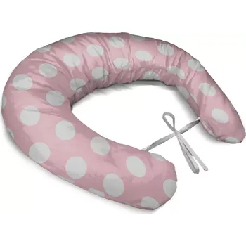 Kojící polštář Sablio Těhotenský polštář Bílé tečky