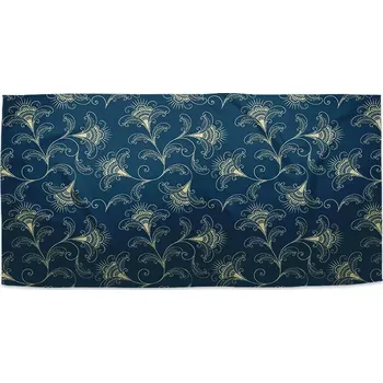 Ručník Sablio Ručník s potiskem Vintage ornamenty - 30x50 cm