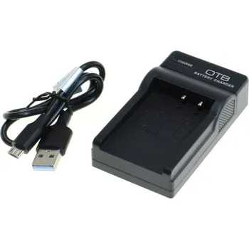OTB Nabíječka baterií Fuji NP-50 / Kodak KLIC-7004 / Pentax D-Li68 / D-Li122, MicroUSB
