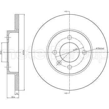 Brzdový kotouč Brzdový kotouč CIFAM 800-186C