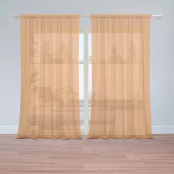 Záclona Sablio Záclony Mandarinková: 2 ks - 150x250 cm - Sablio