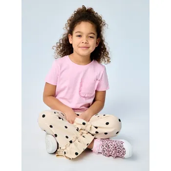 Oblečení a móda Sinsay - Bavlněné tričko - růžová - 383AY-30X - 383AY-30X-122