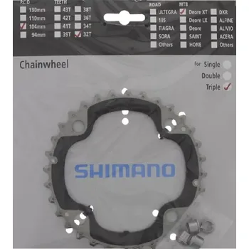 Převodník na kolo Převodník Shimano Deore FC-T551 32 zubů 3x10