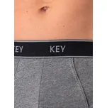 Pánské boxerky Key MXH 222 A25 M-2XL Velikost: L, Barva: Grafitová