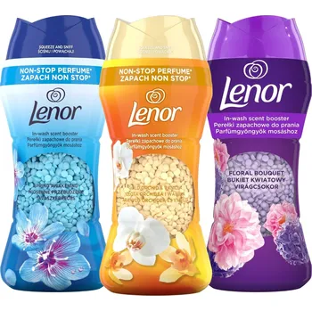 Aviváž Lenor vonné perličky do praní Gold + Amethyst + Spring 3x 195g