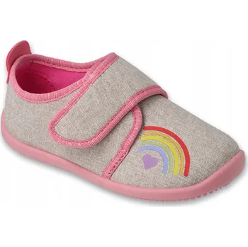 Dívčí bačkory BEFADO 902Y020 BAČKORY BAREFOOT BOSO PAPUČE PAPUČE NA SUCHÝ ZIP DUHA (27-34) vel. 32