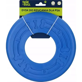 Hračka pro psa HRAČKA PRO PSY DISK MODRÝ FRISBEE 25,5CM TRIK