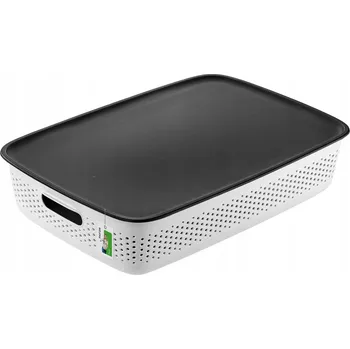 Úložný box Koš 23,5 litrů plastový organizér, box na dětské oblečení