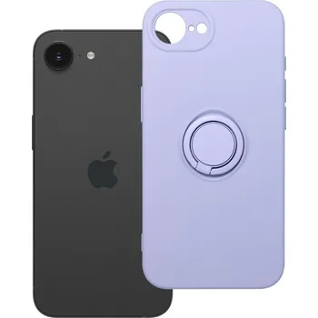 Náhradní kryt pro mobilní telefon Kryt Silikonový kroužek na iPhone 16E (SE 4 2025) Violet