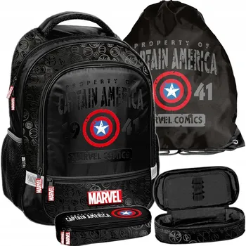 Školní batoh Školní batoh Avengers Paso s více přihrádkami, vícebarevný