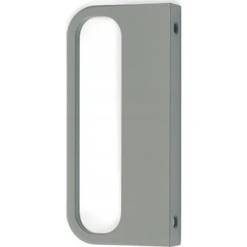 Nábytkové kování Nábytková úchytka hranová Rim Kovová Šedá