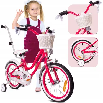 Dětské kolo Kolo Sun Baby HeartBike malina 16 16" růžové