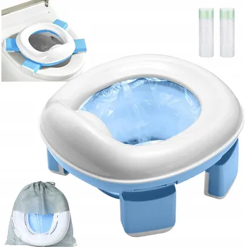 WC sedátko Protiskluzový nočník 3v1, nástavec na WC sedátko a prkénko