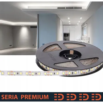 LED osvětlení LED pásek Premium 12V 120 LED studená bílá 1000lm 10.5W/m