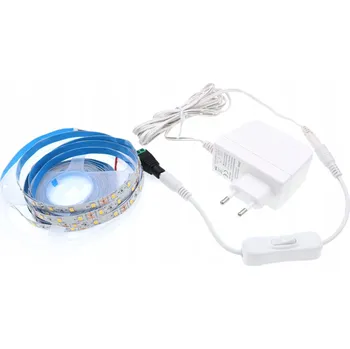 LED páska LED pásek 300, teplá bílá, sada 5 m + stmívač