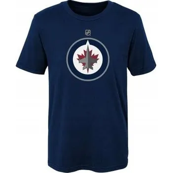Chlapecké tričko Dětské tričko Winnipeg Jets NHL Primary Logo Velikost: Dětské M (10 - 12 le
