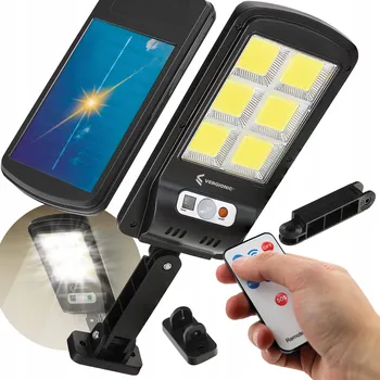 Venkovní osvětlení Solární LED pouliční lampa AKB-Poland 50 W, 500 lm