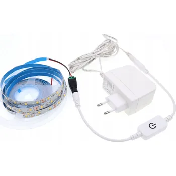 LED páska LED pásek 300, teplá bílá, sada 5 m + stmívač