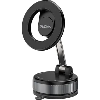 Držák do auta Dudao F24X kompatibilní s MagSafe s přísavkou - černý