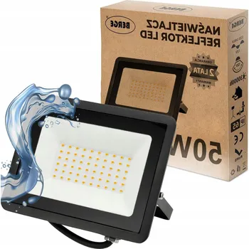 LED halogenový reflektor 50W IP65 Neutrální bílá Vodotěsný Venkovní