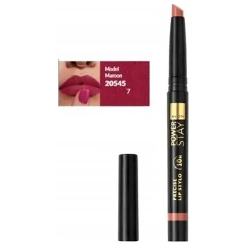 Rtěnka AVON Dlouhotrvající rtěnka 10 hodin Powerstay - Odstín MODEL MAROON