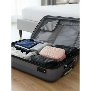 Sinsay - Prošívaná kosmetická taštička - pastelová růžová - 039HN-03X - 039HN-03X-ONE