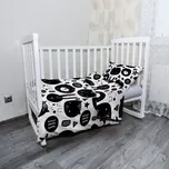 Sablio Mikroplyšové povlečení do dětské postýlky Kočička a medvěd - 100x135 / 40x60