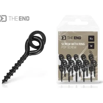 Delphin Vrtáček s Kroužkem TheEND POP Screw 15 ks S 6 mm