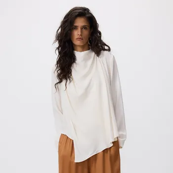 Dámská halenka Reserved - Halenka z viskózy - krémová - 792JC-01X - 792JC-01X-S