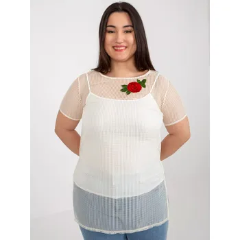 Dámská košile Halenka LK BZ 506238.40P světle béžová 48